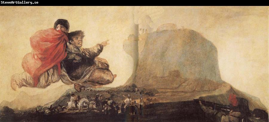 Francisco Goya Fantastic Vision or Asmodea